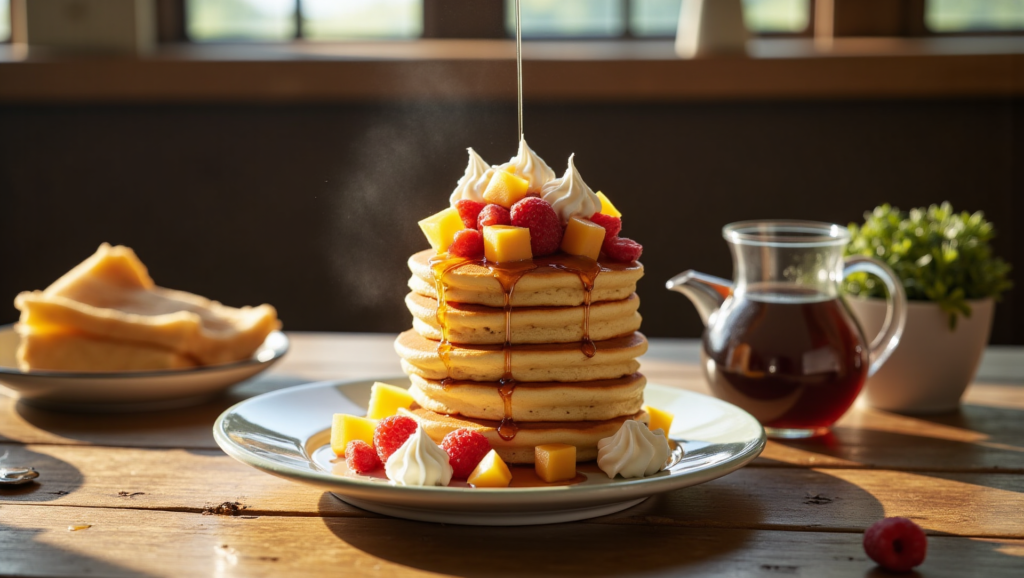 pancakes without baking powder