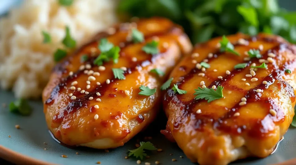 Honey Garlic Chicken Breasts