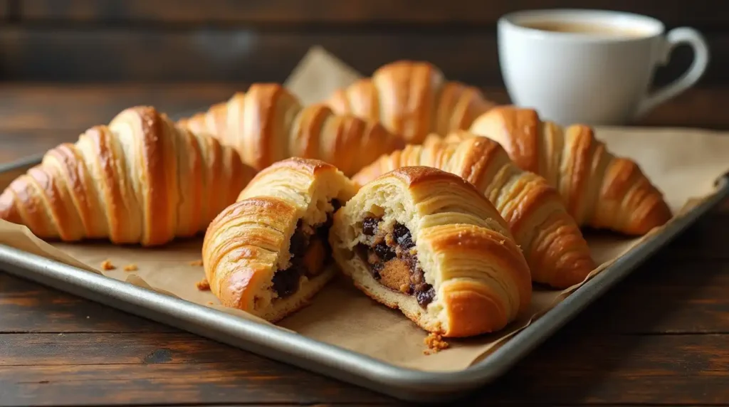 cookie croissants
